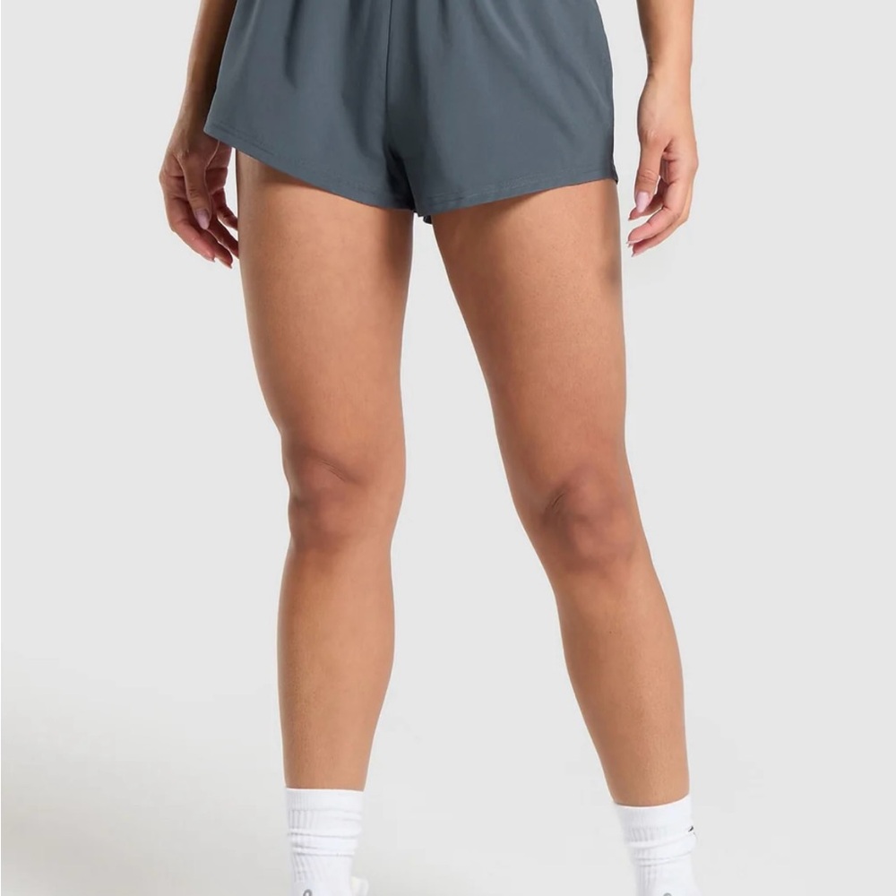 GYMSHARK DOUBLE WAISTBAND SHORTS